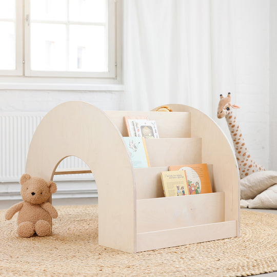 FitWood - KUMPU Montessori Bookshelf - Birch - All Mamas Children