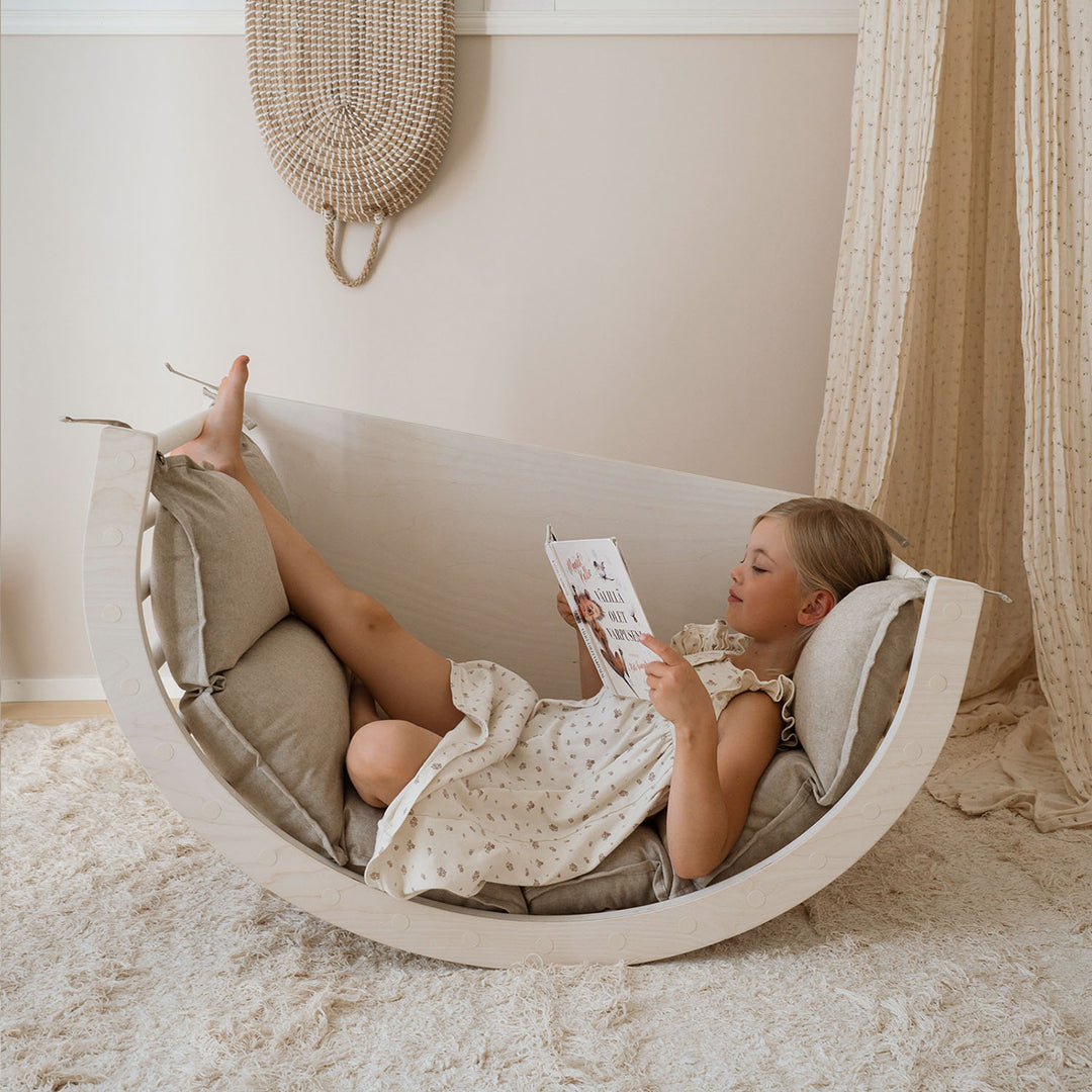 FitWood - LUOTO II Climbing Arch - White - All Mamas Children