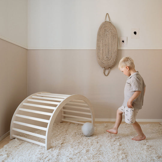 FitWood - LUOTO II Climbing Arch - White - All Mamas Children