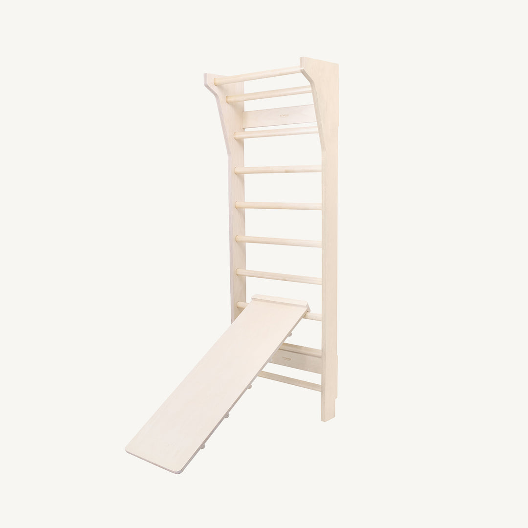 FitWood - TAIMI Wall Bars for Kids & Adults - White and Birch - All Mamas Children