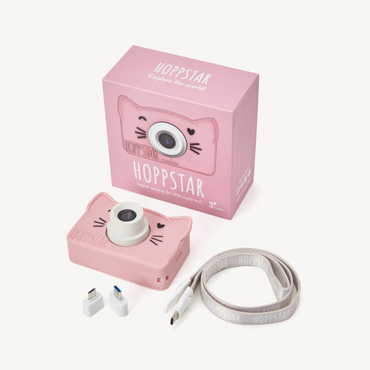 Hoppstar Kids Camera - Rookie - Cat Blush - All Mamas Children