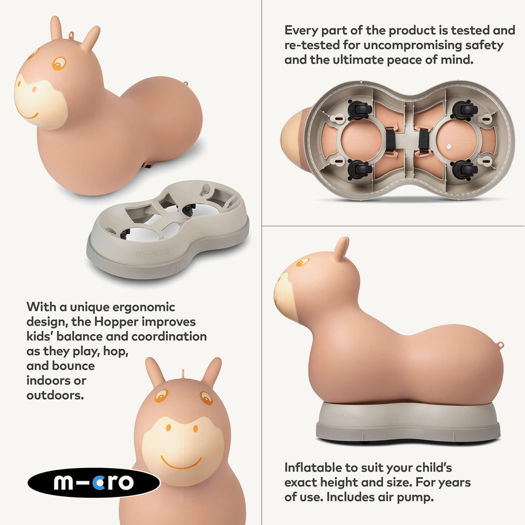 Micro Scooters Air Hopper - Mocha - All Mamas Children