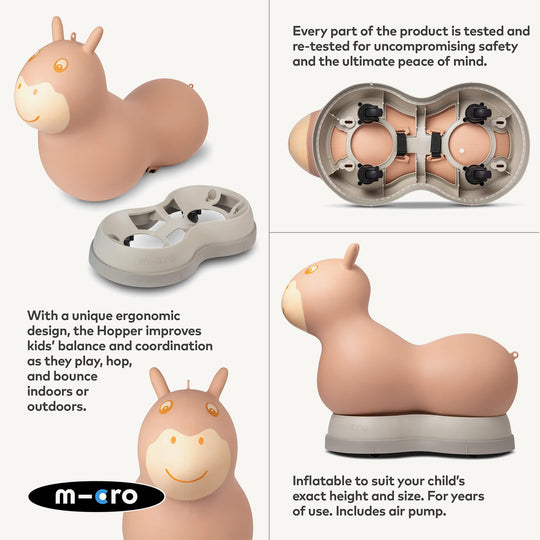 Micro Scooters Air Hopper - Mocha - All Mamas Children