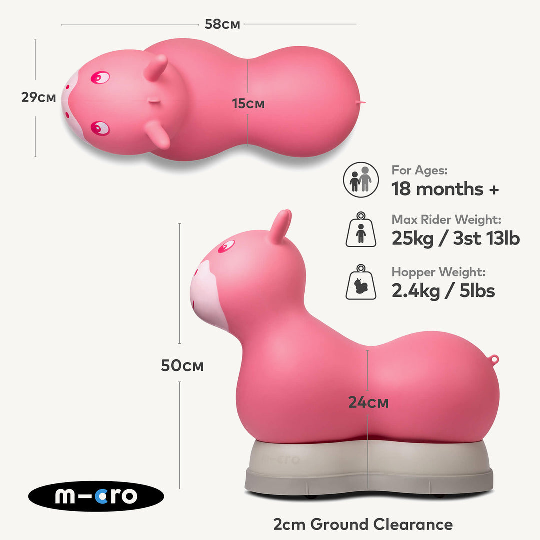 Micro Scooters Air Hopper - Pink - All Mamas Children