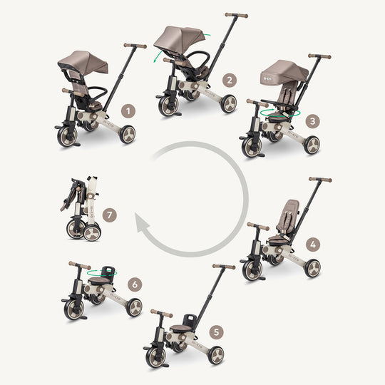 Micro Scooters 7in1 Flexi Tricycle - Latte - All Mamas Children