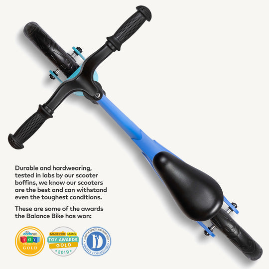 Micro Scooters Ultra Lightweight Balance Bike - Blue - All Mamas Children