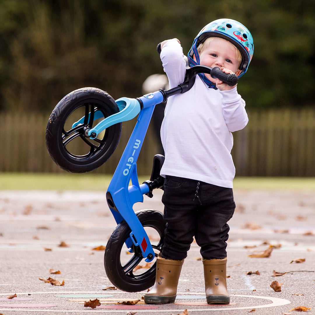 Micro Scooters Ultra Lightweight Balance Bike - Blue - All Mamas Children
