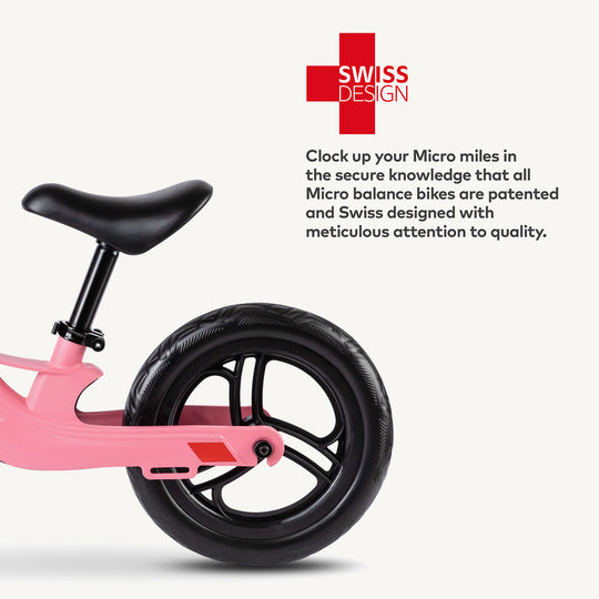 Micro Scooters Ultra Lightweight Balance Bike - Pink - All Mamas Children