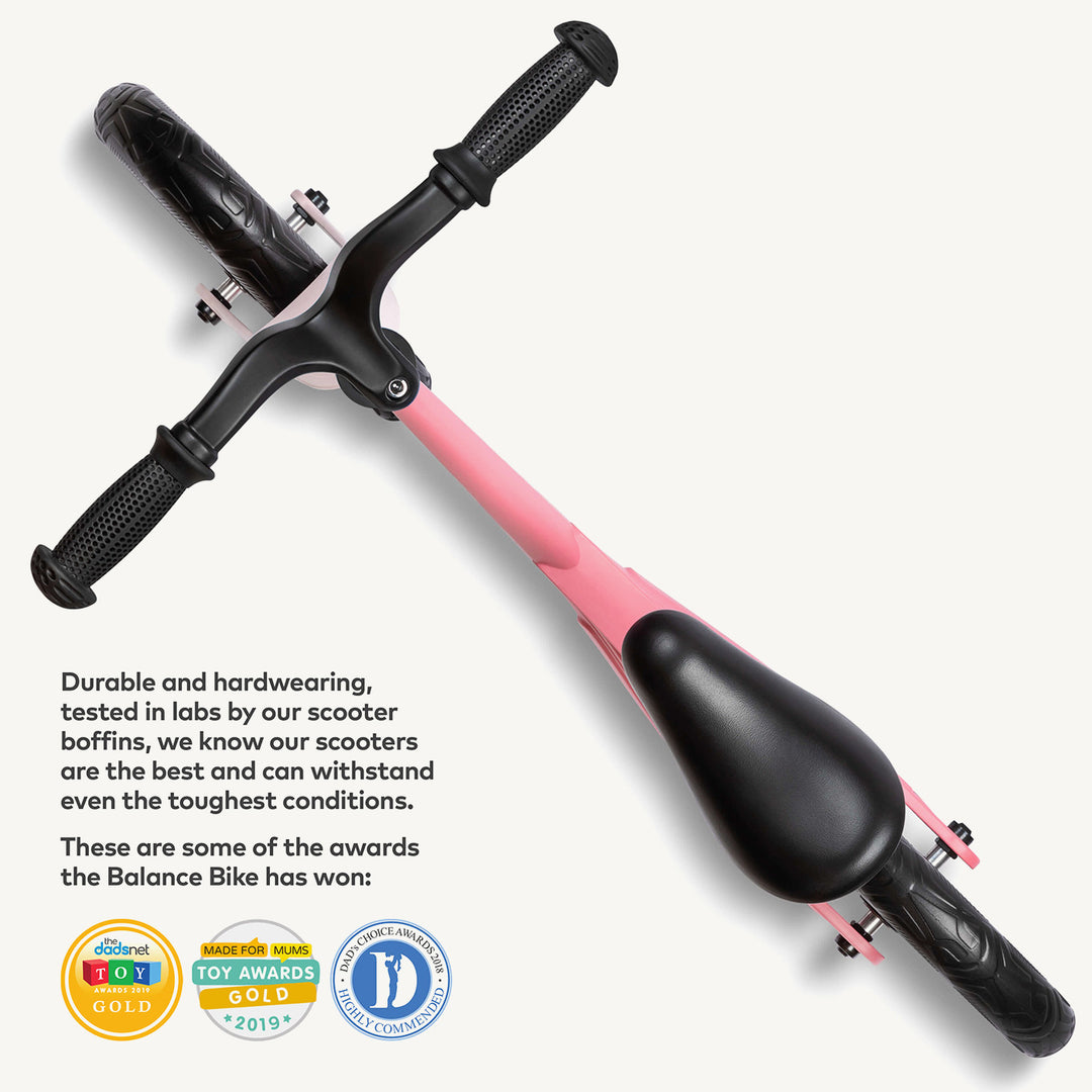 Micro Scooters Ultra Lightweight Balance Bike - Pink - All Mamas Children