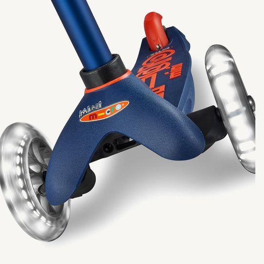 Micro Scooters Mini Micro Scooter Deluxe LED - Navy - All Mamas Children