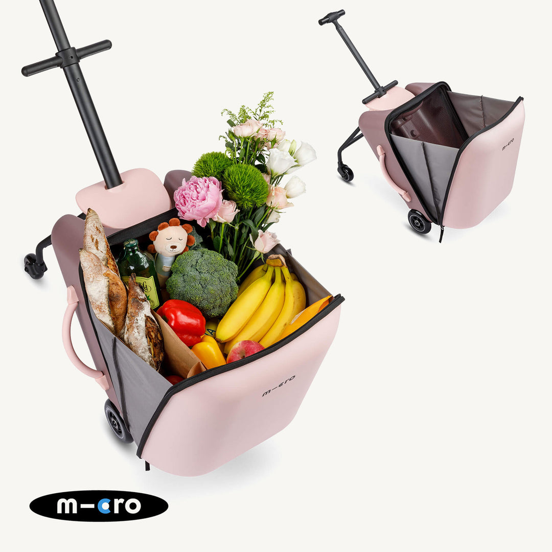 Micro Scooters Eazy Ride On Luggage / Suitcase - Pink - All Mamas Children