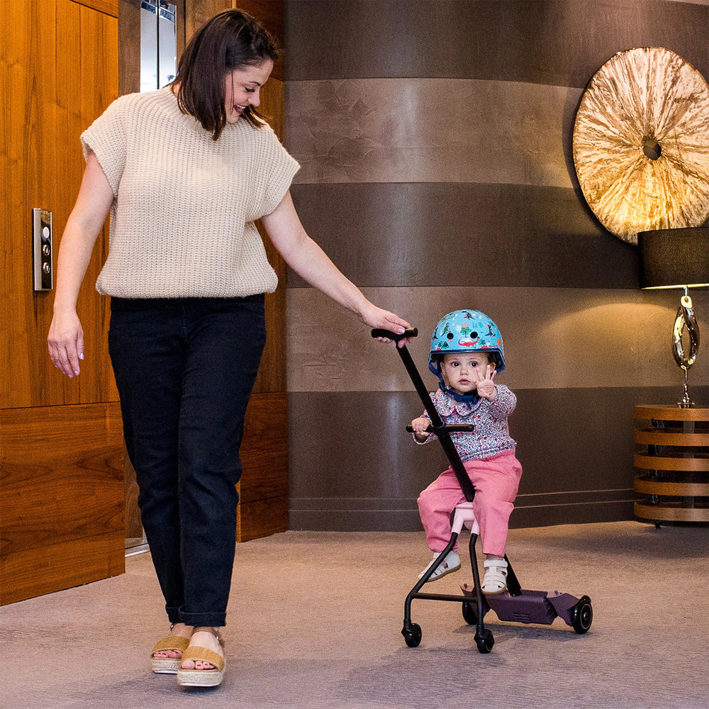 Micro Scooters Eazy Ride On Luggage / Suitcase - Pink - All Mamas Children