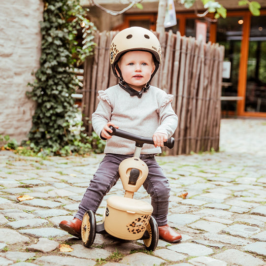 Scoot and Ride 2 in 1 Balance Bike / Scooter - Highway Kick 1 Lifestyle Leopard - All Mamas Children