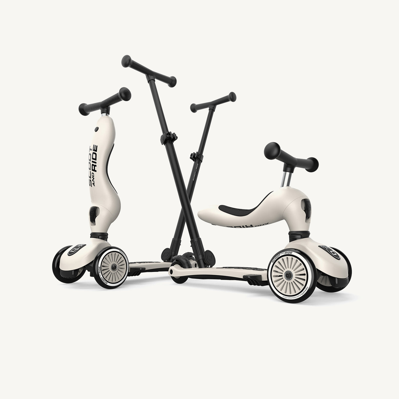 Scoot and Ride Highwaykick 1 Push & Go - Ash - All Mamas Children