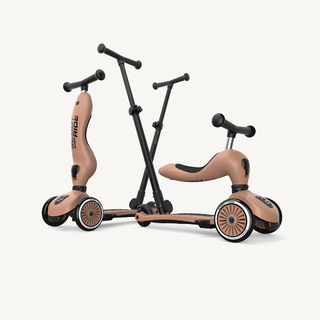 Scoot and Ride Highwaykick 1 Push & Go - Mocha - All Mamas Children