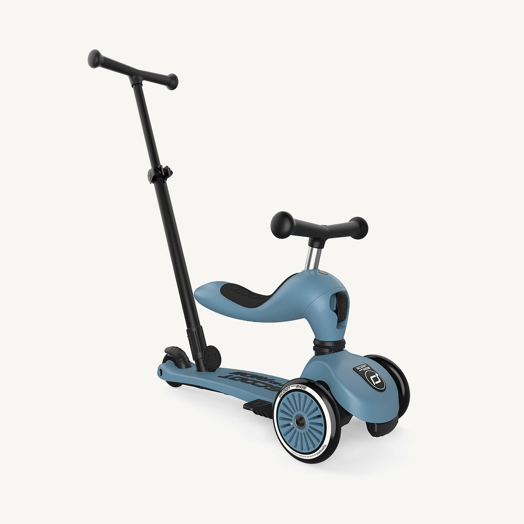Scoot and Ride Highwaykick 1 Push & Go - Steel - All Mamas Children
