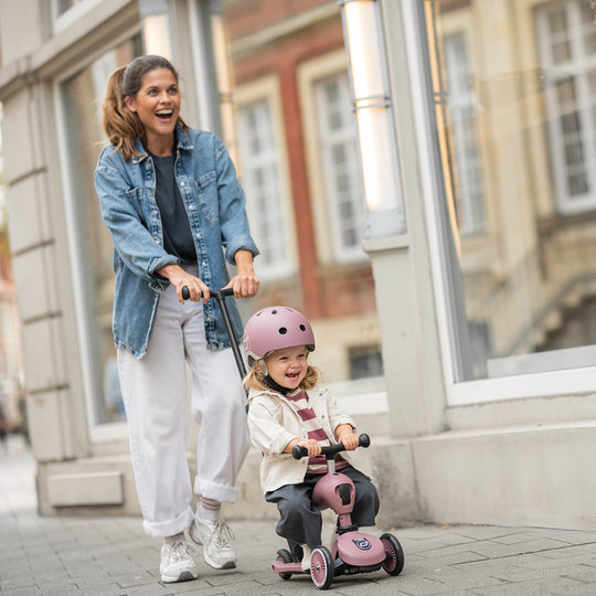 Scoot and Ride Highwaykick 1 Push & Go - Wildberry - All Mamas Children