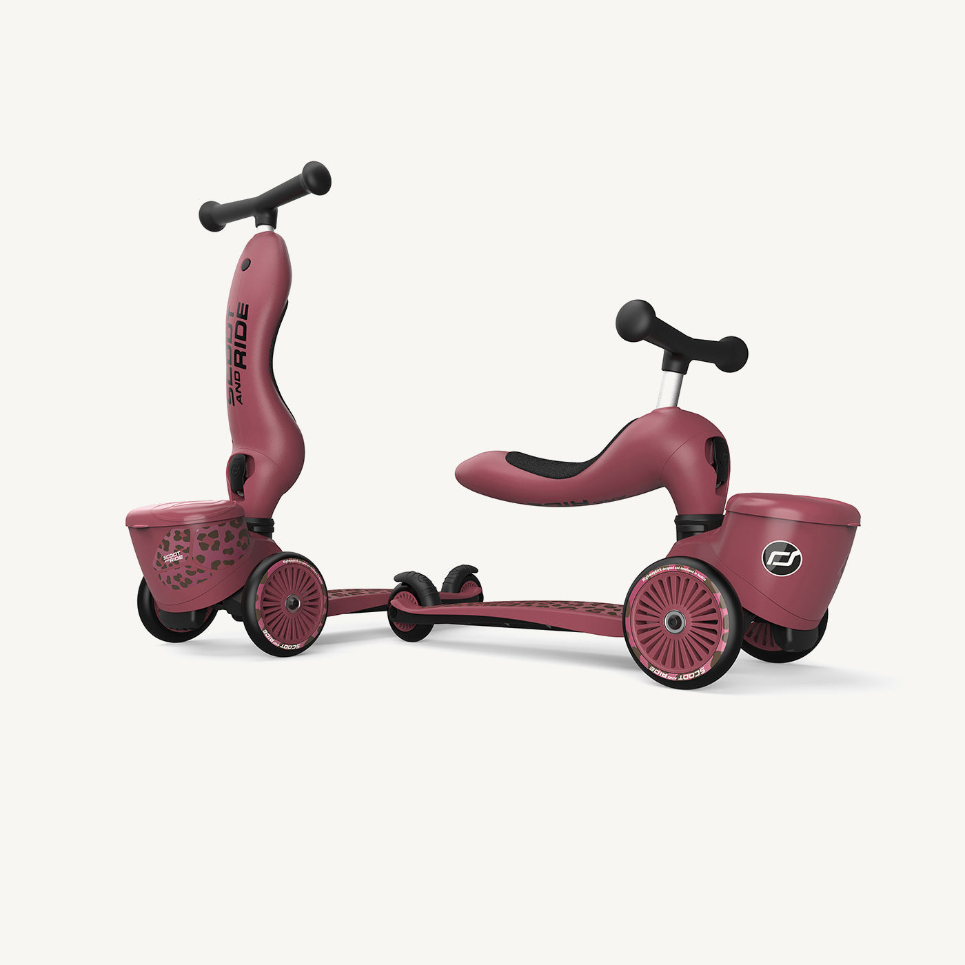 Scoot and Ride 2 in 1 Balance Bike / Scooter - Highway Kick 1 Lifestyle - Wildcat - All Mamas Children