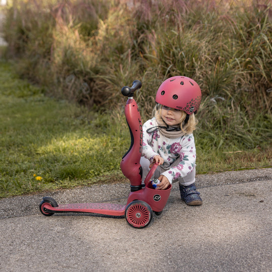 Scoot and Ride 2 in 1 Balance Bike / Scooter - Highway Kick 1 Lifestyle - Wildcat - All Mamas Children