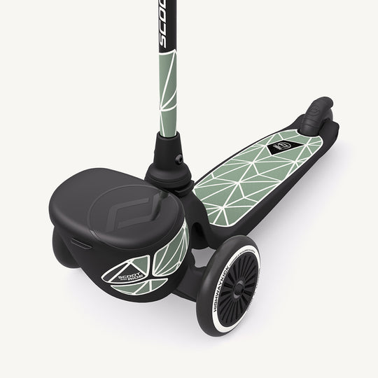 Scoot and Ride Scooter - Highwaykick 2 Lifestyle in Green Lines - All Mamas Children