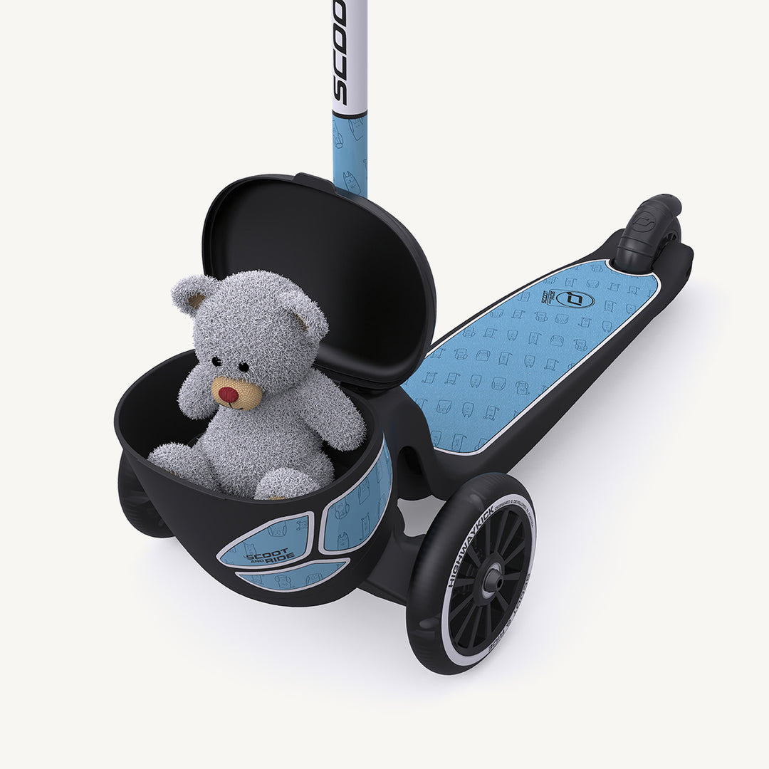 Scoot and Ride Scooter - Highwaykick 2 Lifestyle in Reflective Steel - All Mamas Children