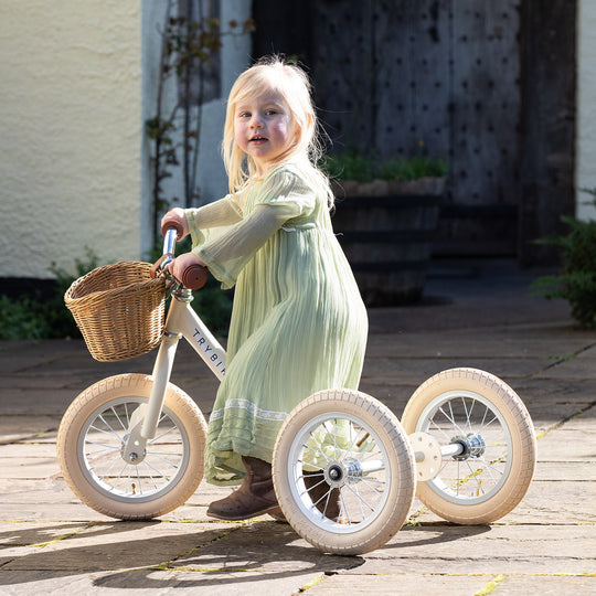 Trybike Steel Balance Trike - Matte - Vintage Cream - All Mamas Children