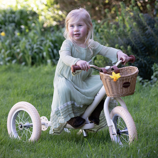 Trybike Steel Balance Trike - Matte - Vintage Cream - All Mamas Children