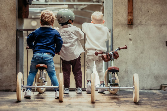 Trybike Steel Balance Trike - Matte - Vintage Green - All Mamas Children