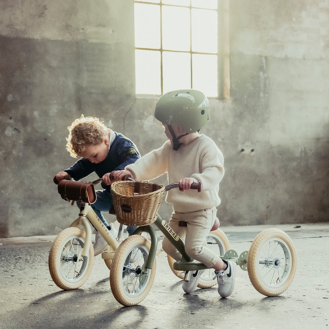 Trybike Steel Balance Trike - Matte - Vintage Green - All Mamas Children