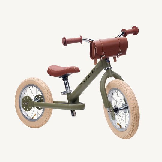 Trybike Steel Balance Trike - Matte - Vintage Green - All Mamas Children