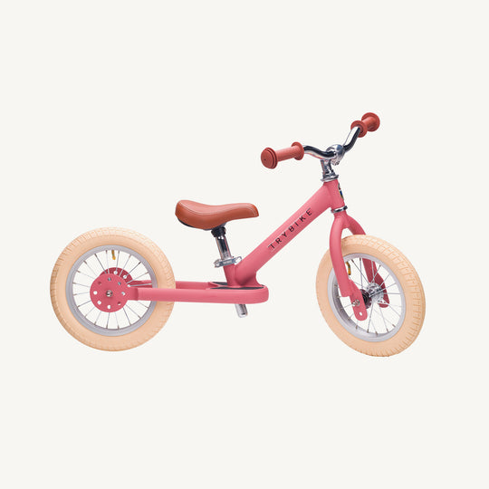 Trybike Steel Balance Trike - Matte - Vintage Pink - All Mamas Children