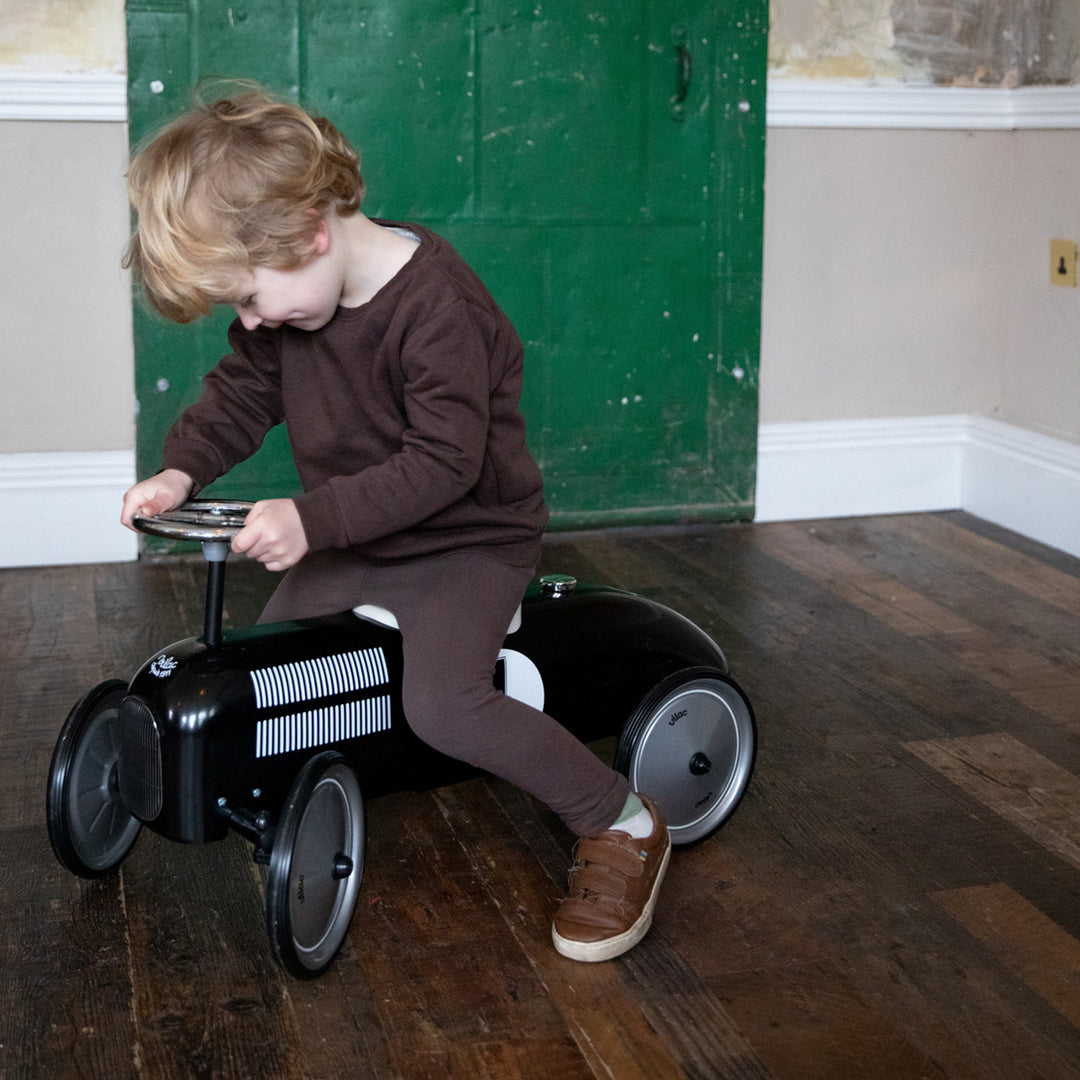 Vilac Ride On Classic Car - Black - All Mamas Children
