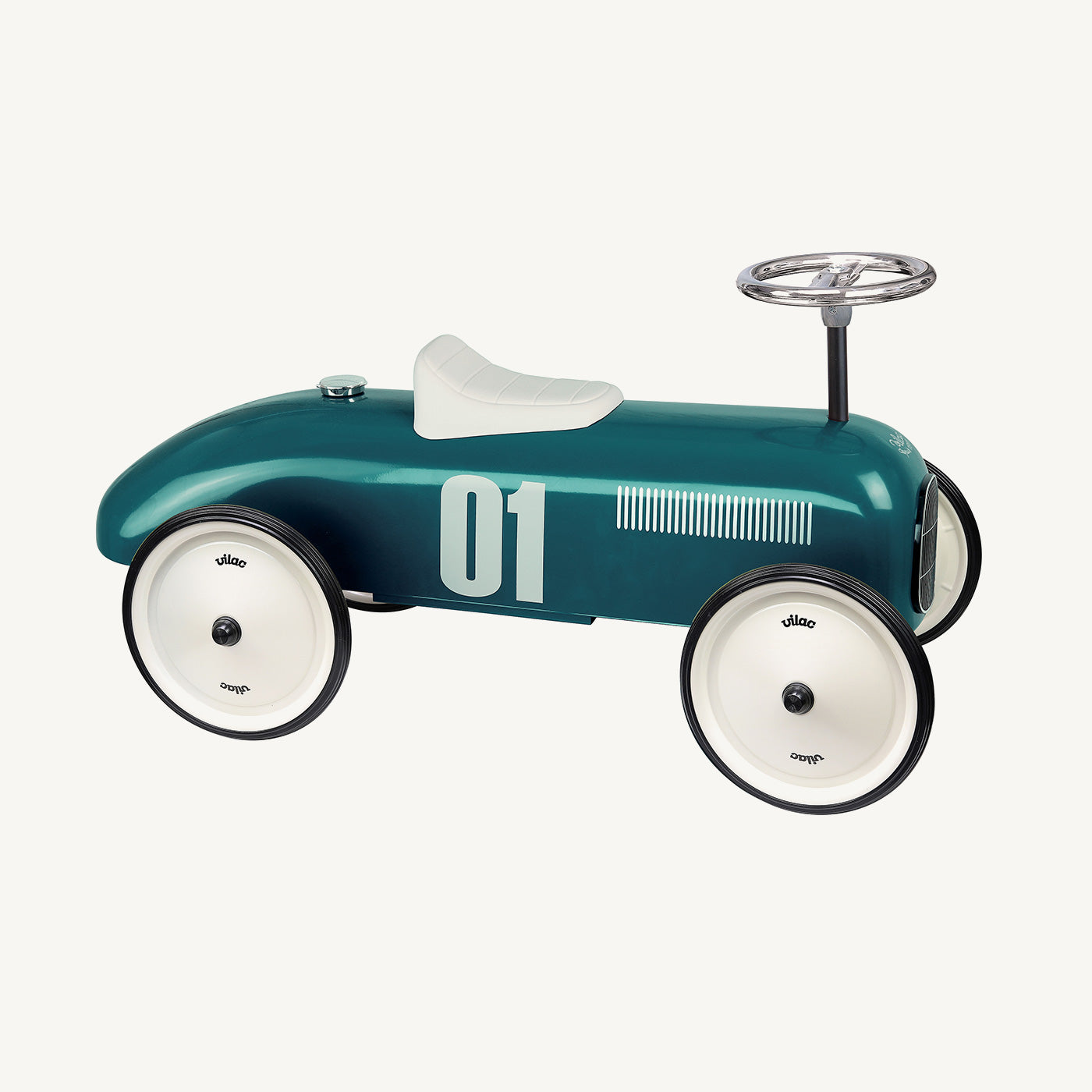 Vilac Ride On Classic Car - Petrol Blue - All Mamas Children