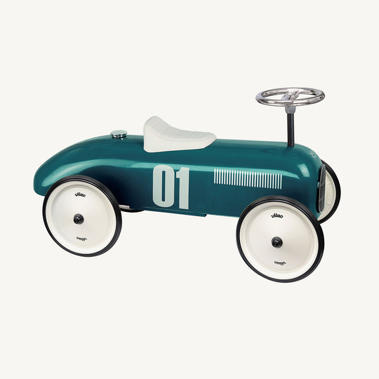 Vilac Ride On Classic Car - Petrol Blue - All Mamas Children