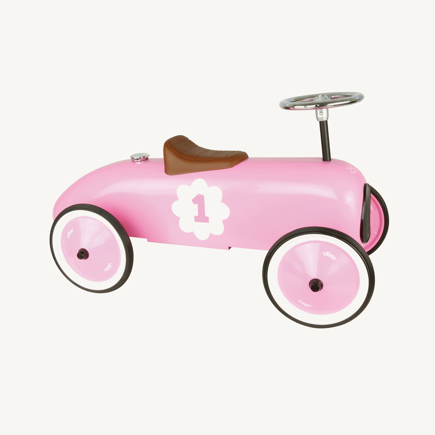 Vilac Ride On Classic Car - Pink - All Mamas Children