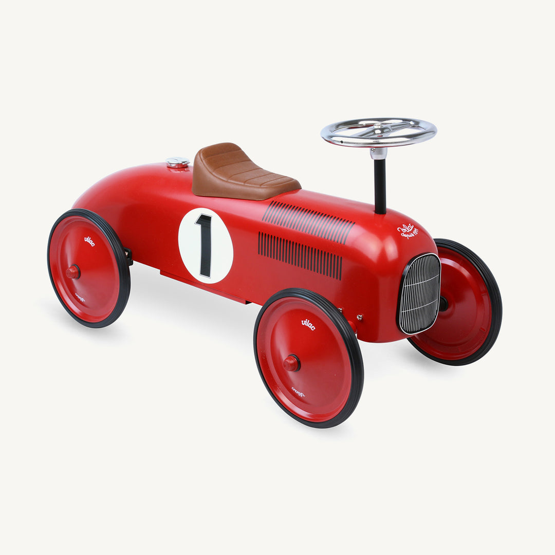Vilac Ride On Classic Car - Red - All Mamas Children