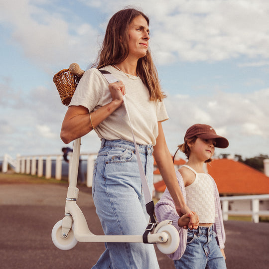 Banwood Carry Strap For Scooters and Bikes - Cream - All Mamas Children
