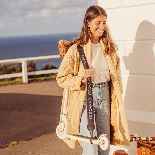 Banwood Carry Strap For Scooters and Bikes - Black - All Mamas Children