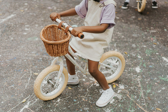 Banwood First Go Balance Bike - Marest Allegra White - All Mamas Children