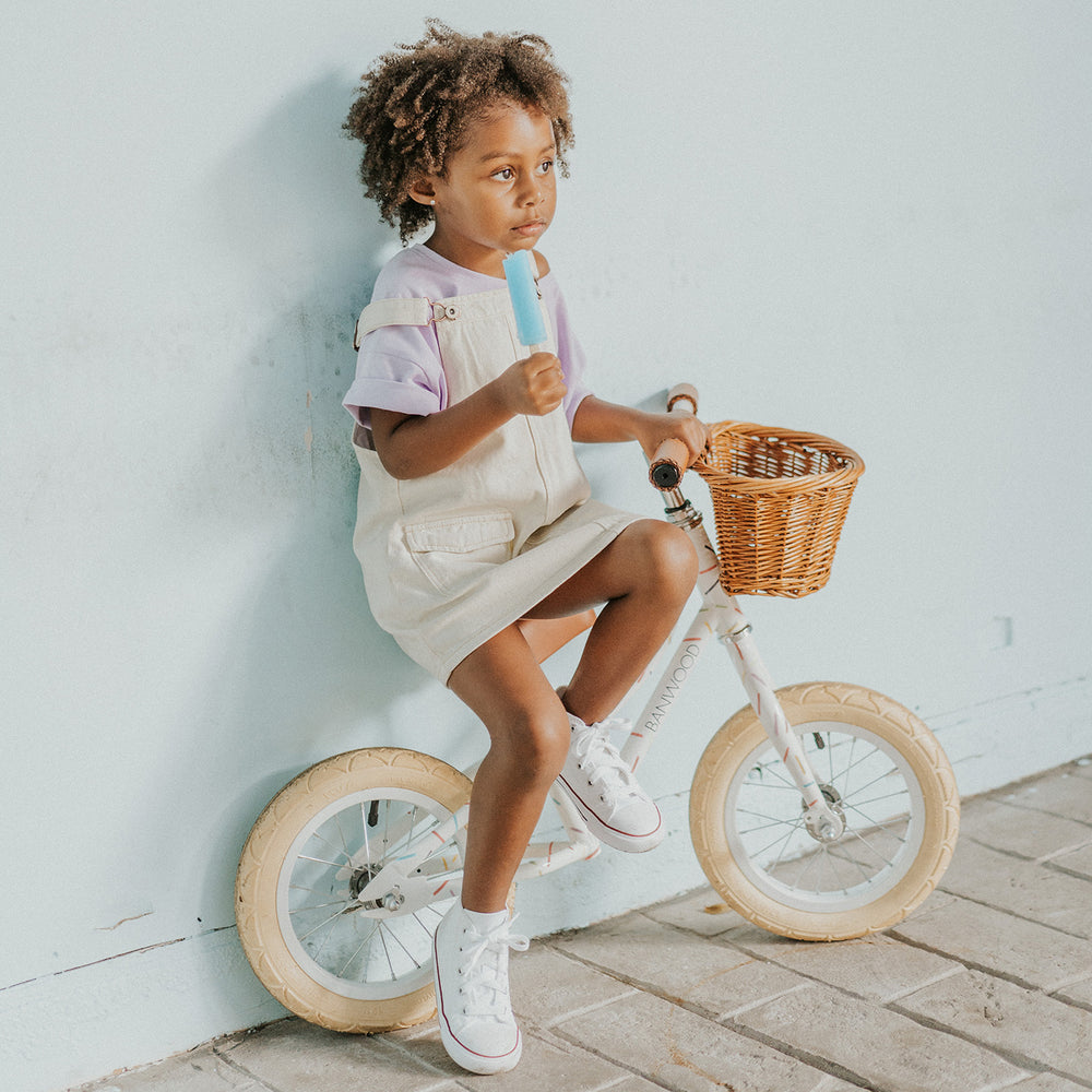 Banwood First Go Balance Bike - Marest Allegra White - All Mamas Children