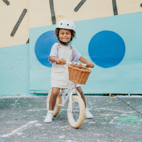 Banwood First Go Balance Bike - Marest Allegra White - All Mamas Children