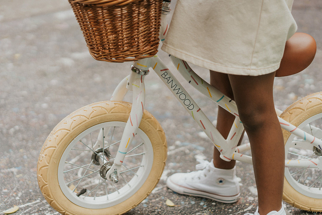 Banwood First Go Balance Bike - Marest Allegra White - All Mamas Children