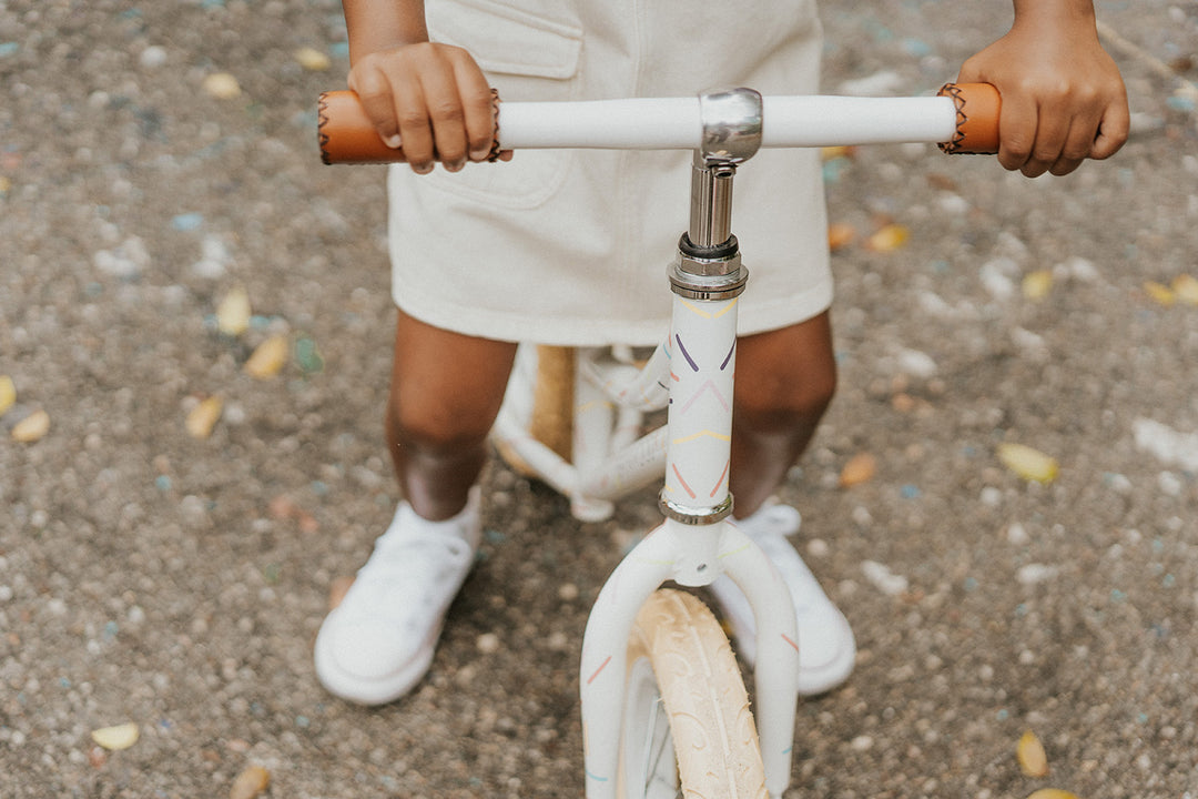 Banwood First Go Balance Bike - Marest Allegra White - All Mamas Children