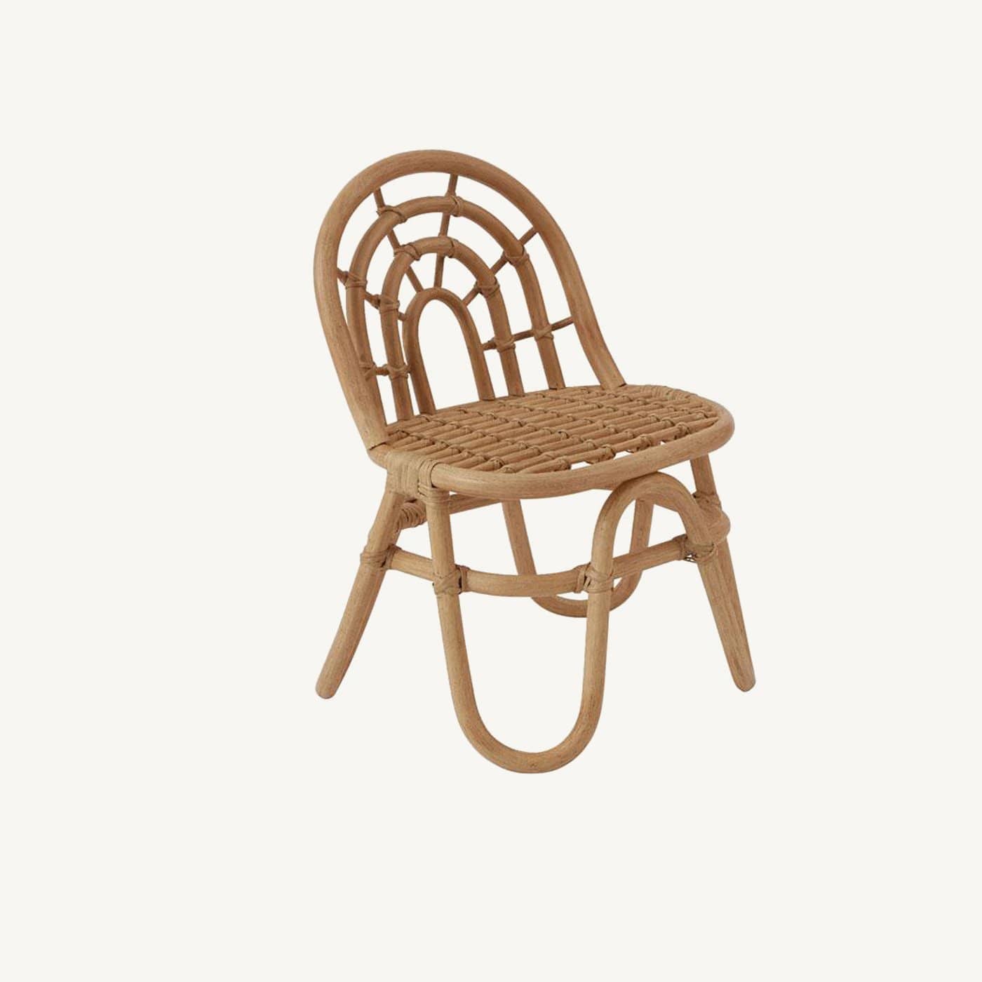 Mini shop rattan chair