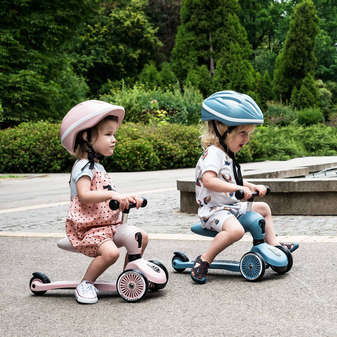Scoot and Ride 2 in 1 Balance Bike / Scooter - Highwaykick 1 in Steel - All Mamas Children