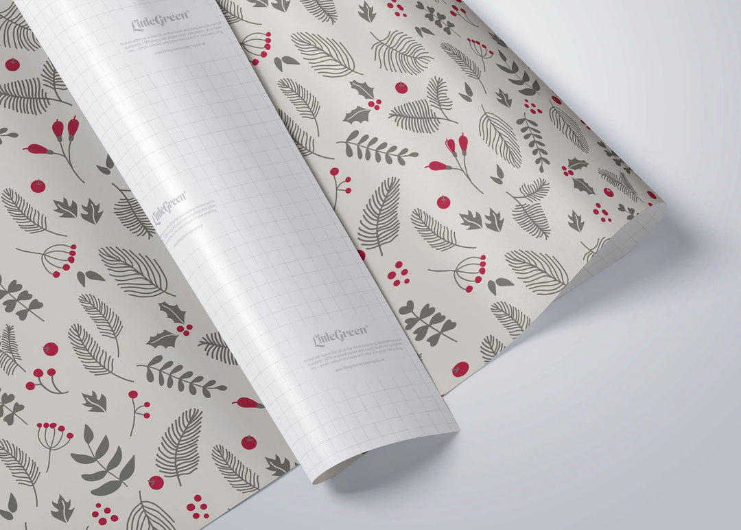 Scandi Christmas Recyclable Wrapping Paper & Tags - All Mamas Children