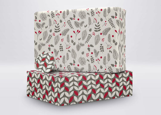 Scandi Christmas Recyclable Wrapping Paper & Tags - All Mamas Children