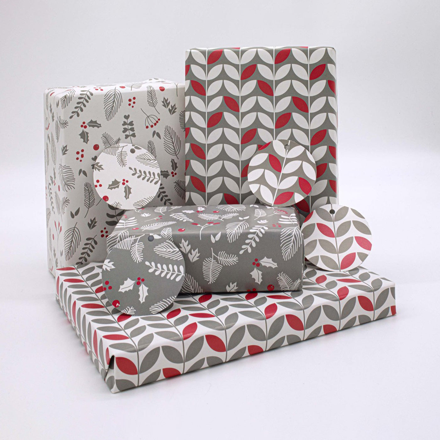 Scandi Christmas Recyclable Wrapping Paper & Tags - All Mamas Children