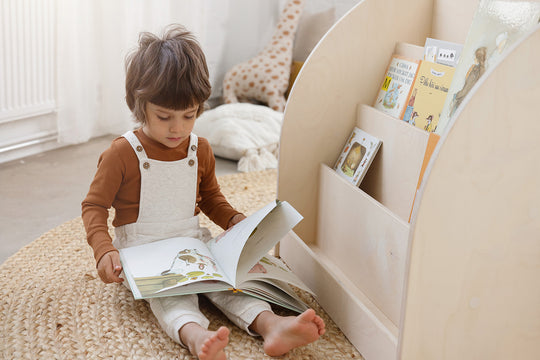 FitWood - KUMPU Montessori Bookshelf - Birch - All Mamas Children