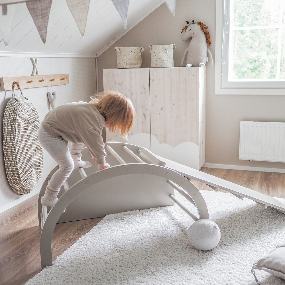 Fitwood Tabouret enfant LUOTO bois, beige